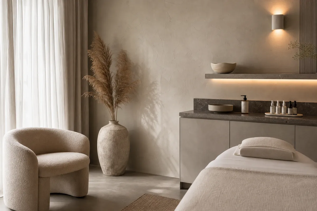 Premium London aesthetic clinic reception