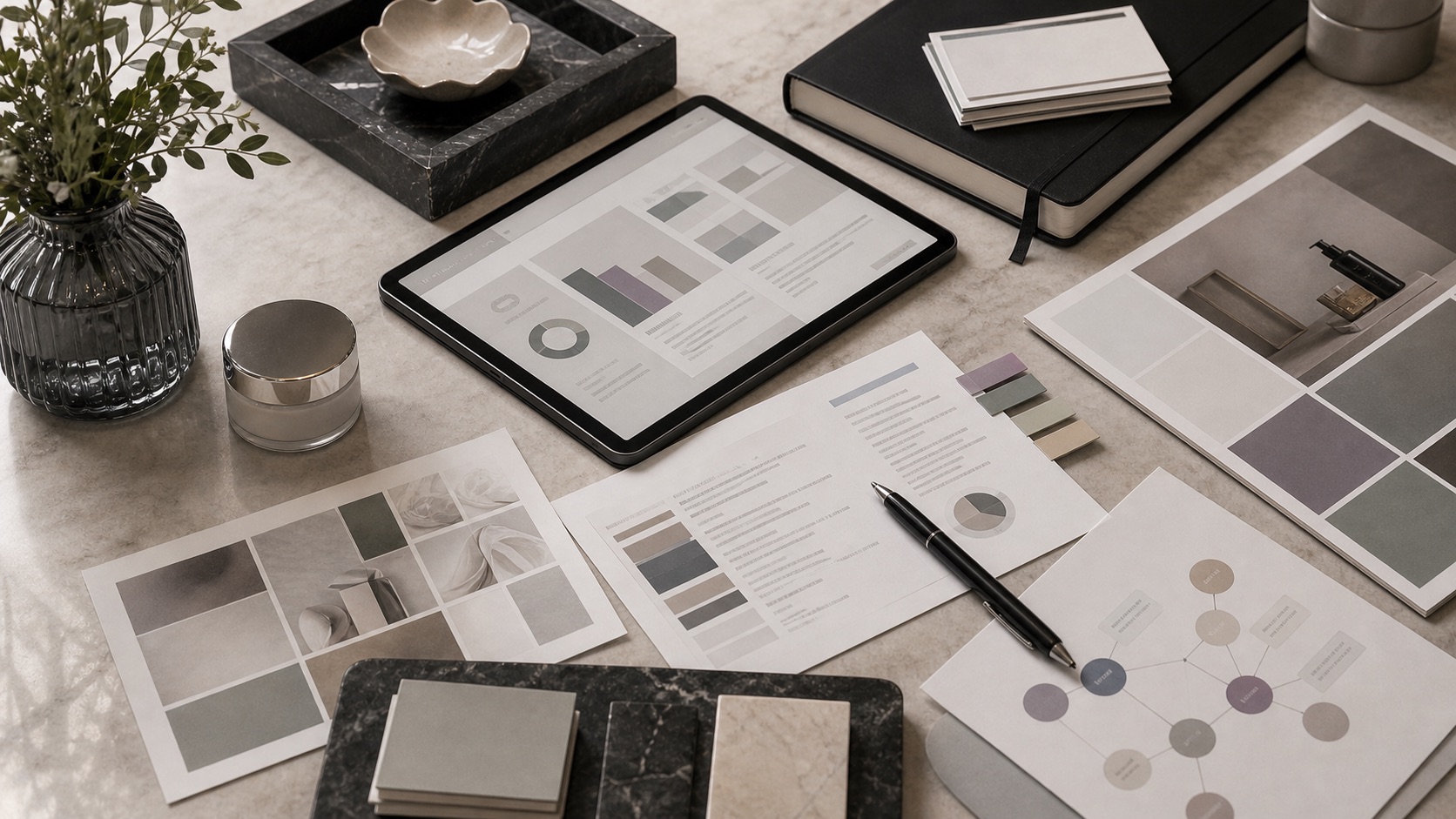 Premium content strategy and audit planning desk