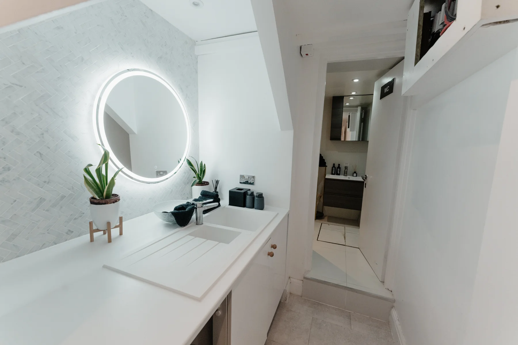 White Skin Care Essentials treatment room