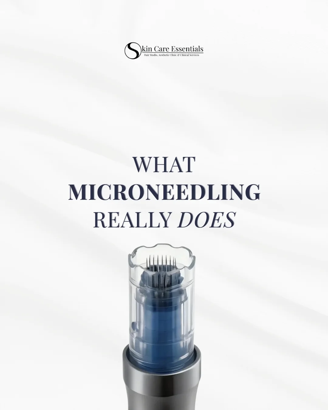 Skin Care Essentials microneedling education campaign